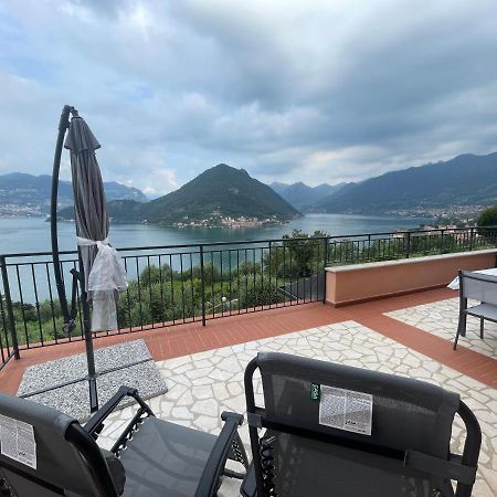 Appartamento Vista Lago D'Iseo Sulzano Exteriér fotografie